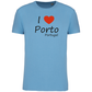 T-Shirt Algodão Biológico I Love Porto