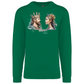 Sweatshirt Kariban sem Capuz King and Queen Óbidos