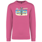 Sweatshirt Kariban sem Capuz Pegadas Albufeira