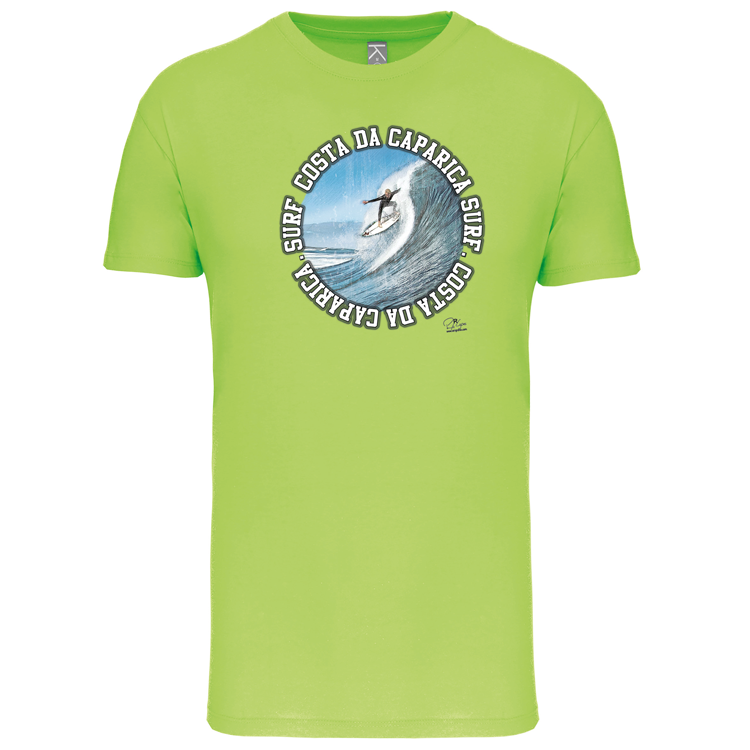 T-Shirt Algodão Biológico Monster Waves 2 Costa da Caparica