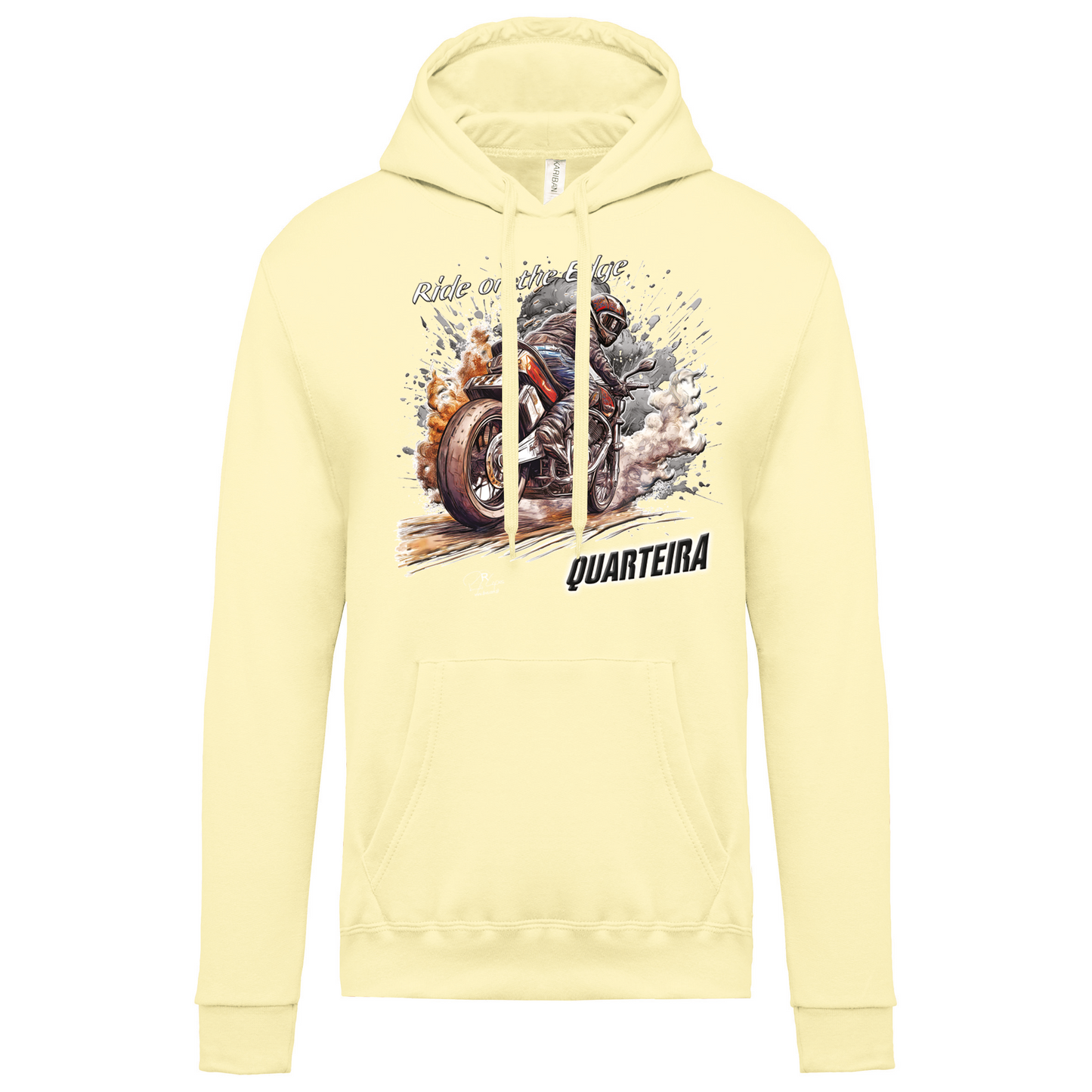 Sweatshirt Kariban com Capuz Ride on the Edge Quarteira