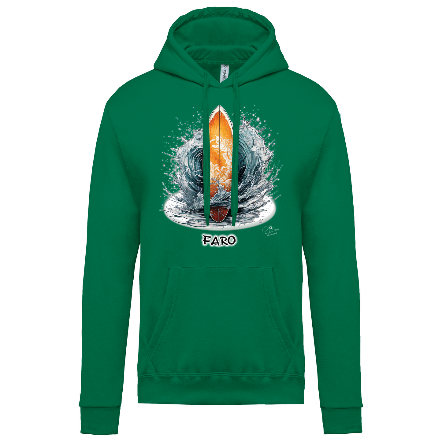 Sweatshirt Kariban com Capuz Prancha Faro