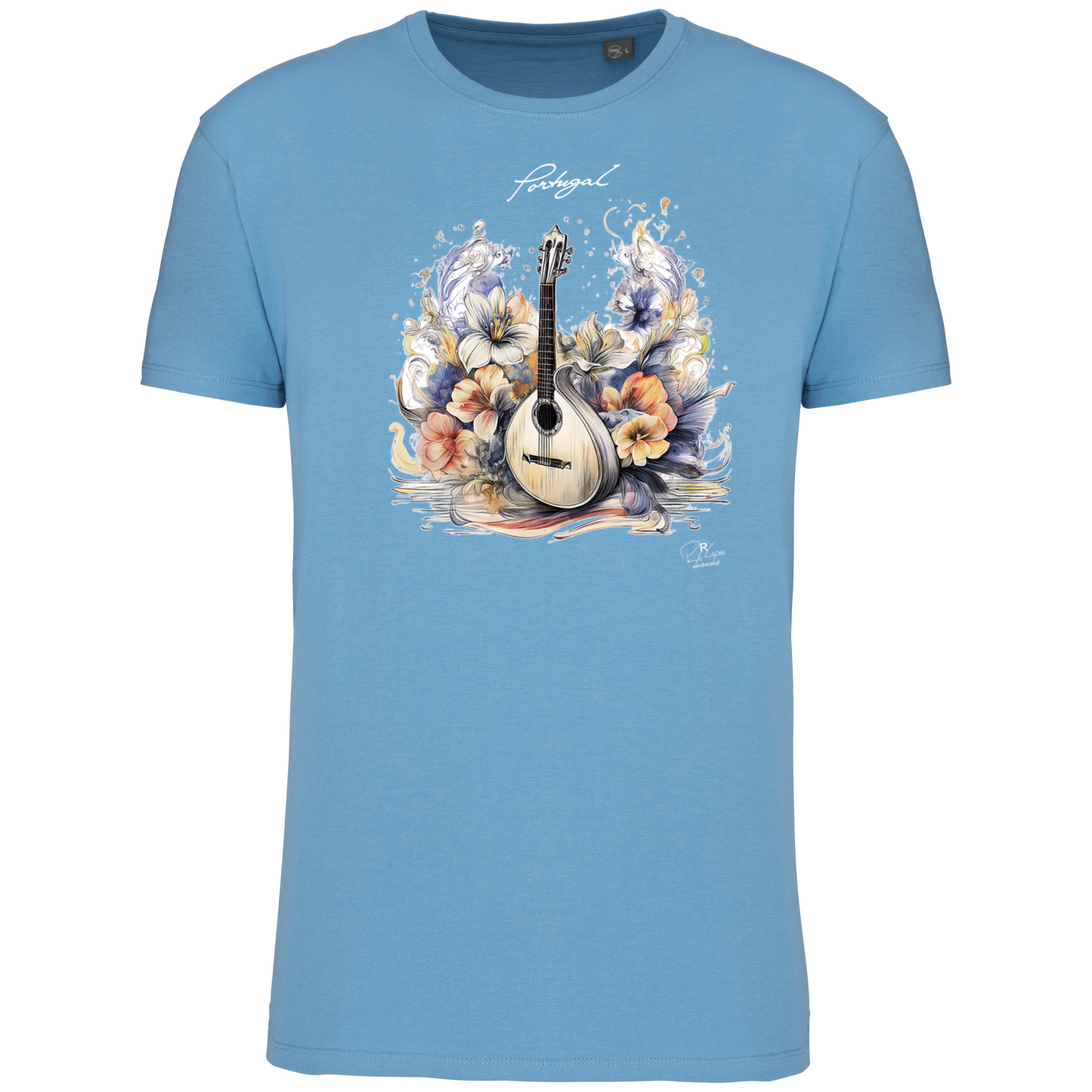 T-Shirt Algodão Biológico Guitarra Portuguesa
