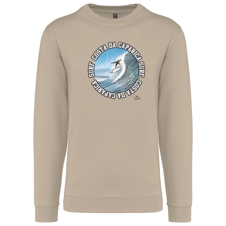 Sweatshirt Kariban sem Capuz Monster Waves 2 Costa da Caparica