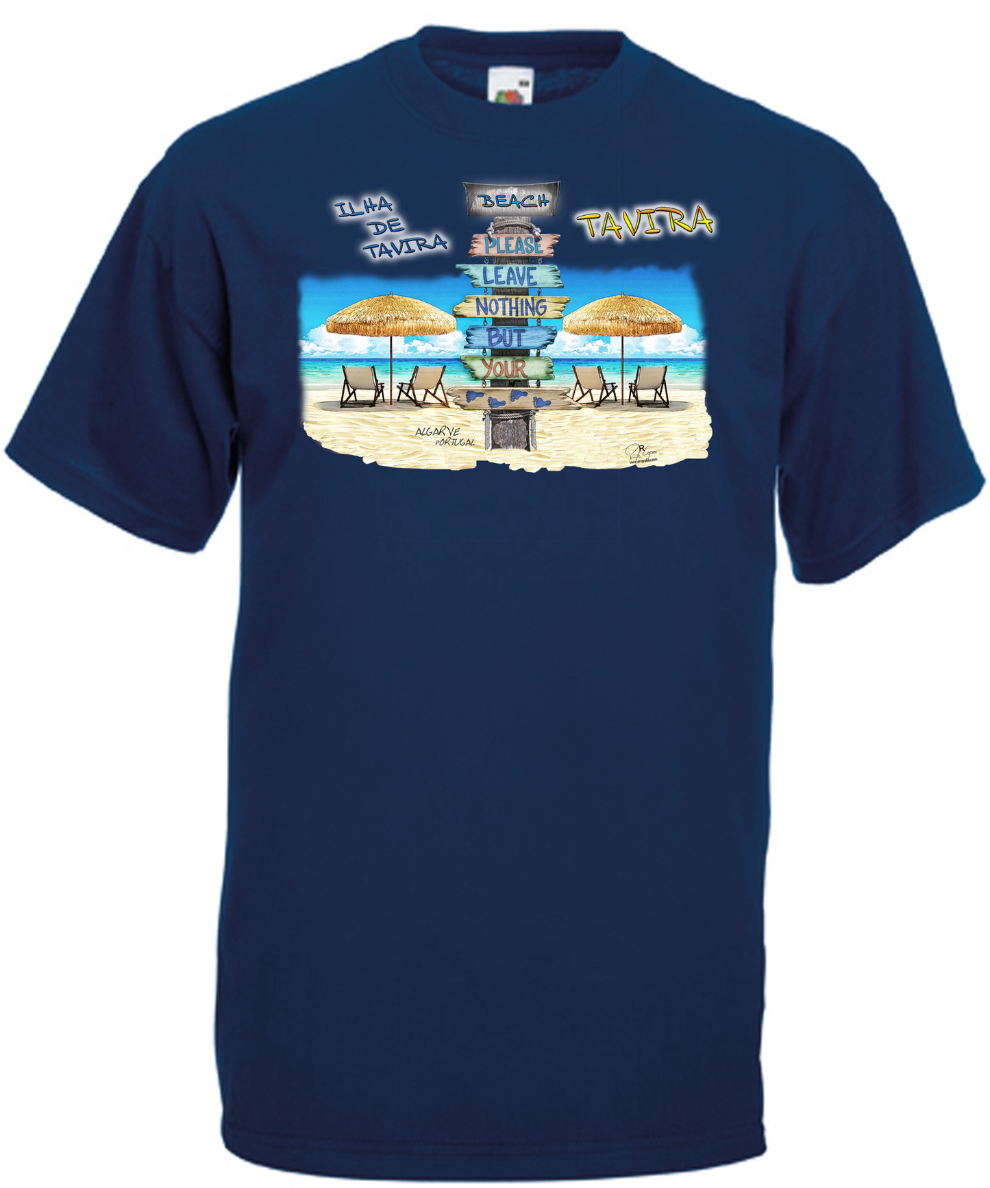 T-shirt Pégadas Tavira