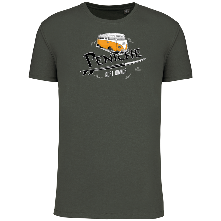 T-Shirt Algodão Biológico Pão de Forma Peniche