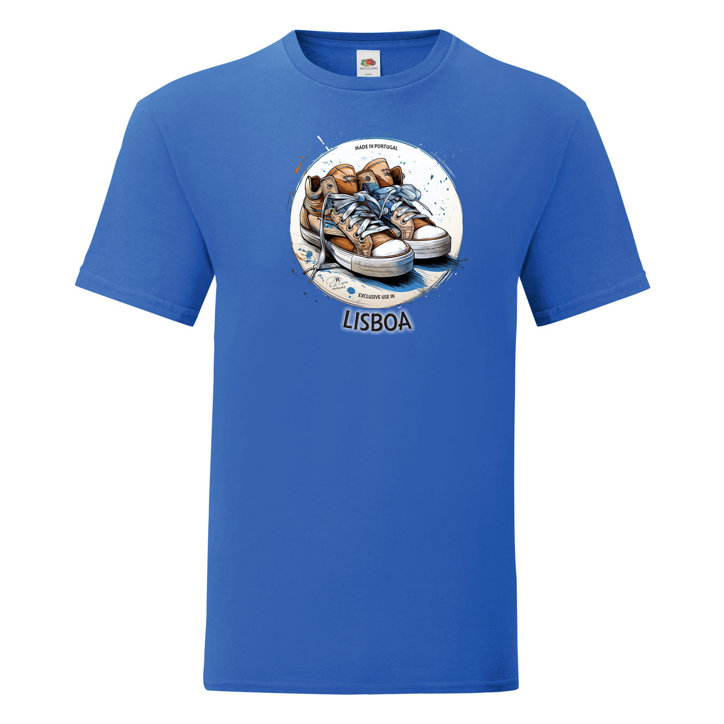 T-shirt Fruit of the Loom, Iconic, 150g, Exclusive Lisboa