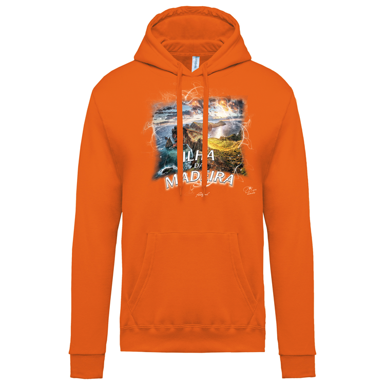 Sweatshirt Kariban com Capuz Ponta de São Lourenço