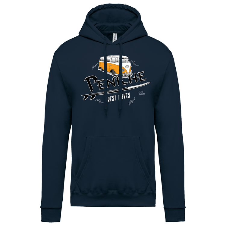 Sweatshirt Kariban com Capuz Pão de Forma Peniche