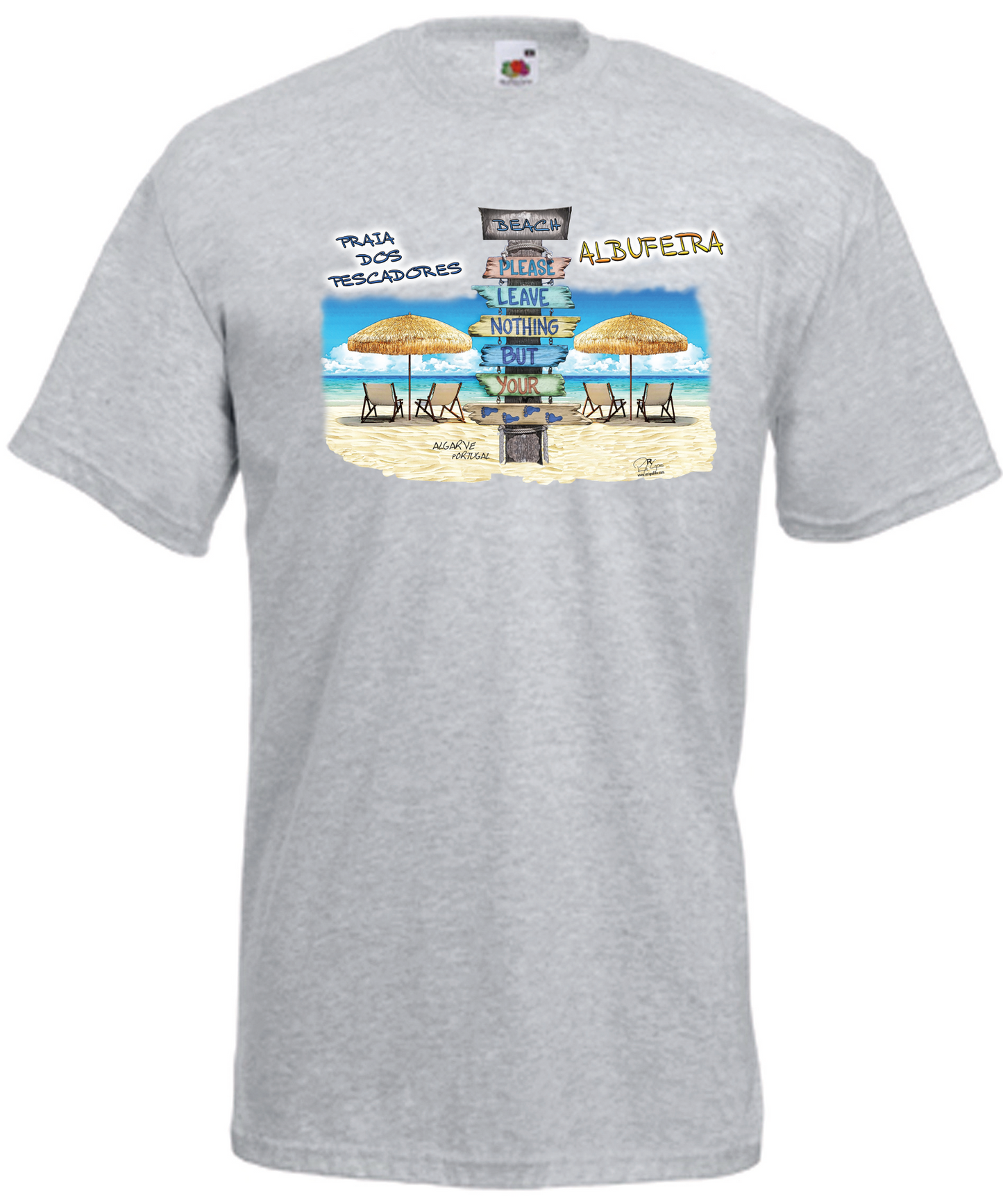 T-shirt Pegadas Albufeira
