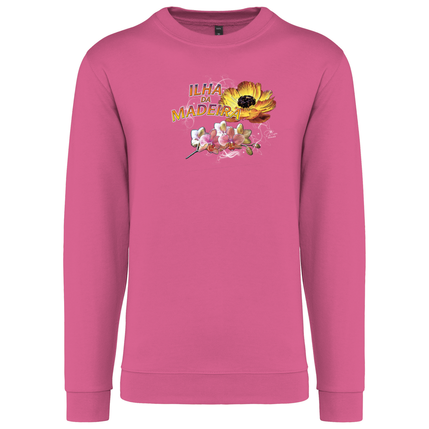 Sweatshirt Kariban sem Capuz Madeira Flowers