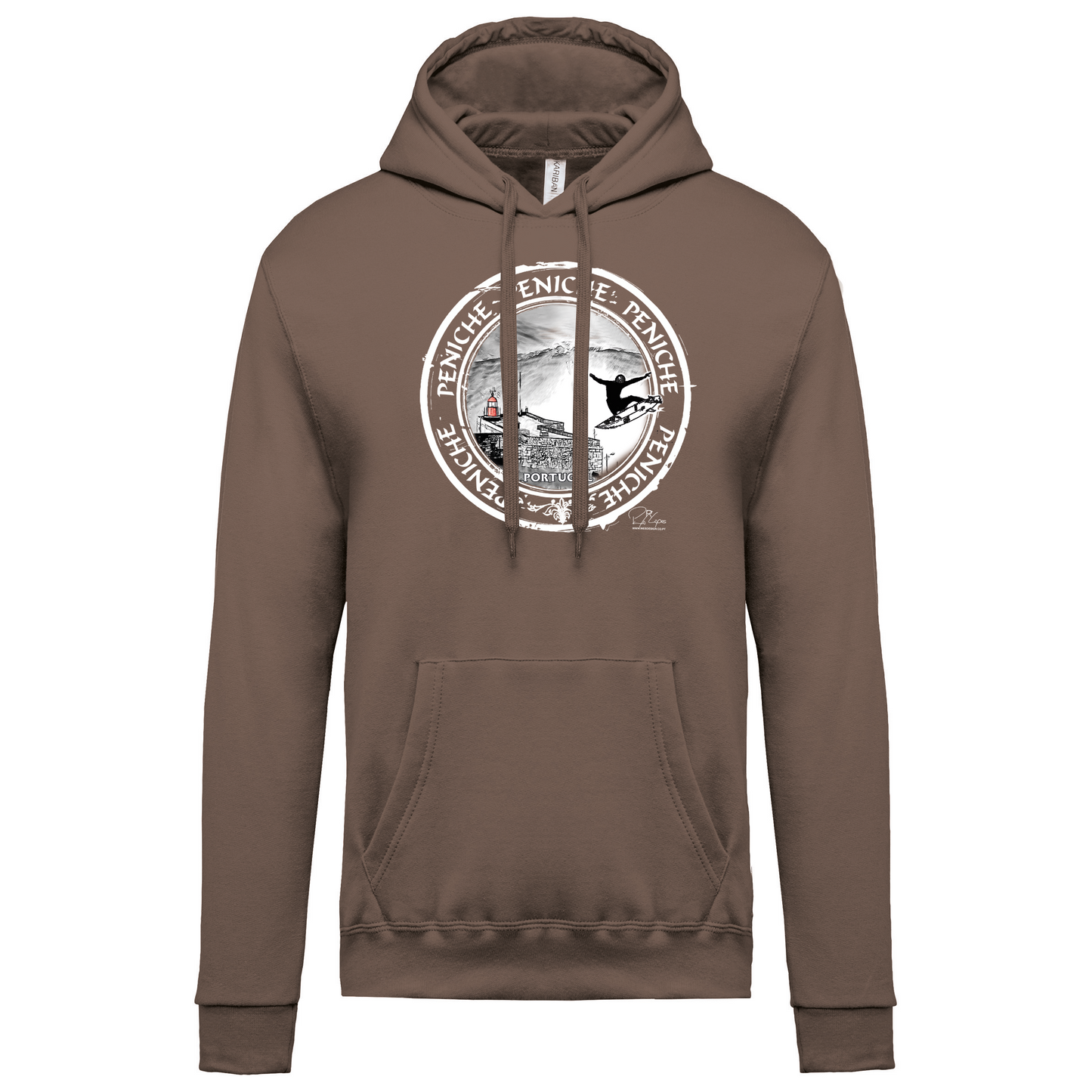 Sweatshirt Kariban com Capuz Selo Peniche