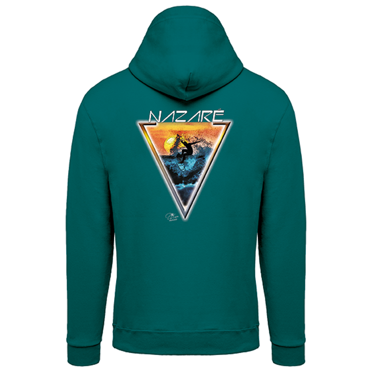 Sweatshirt Kariban com Capuz Sunset Nazaré
