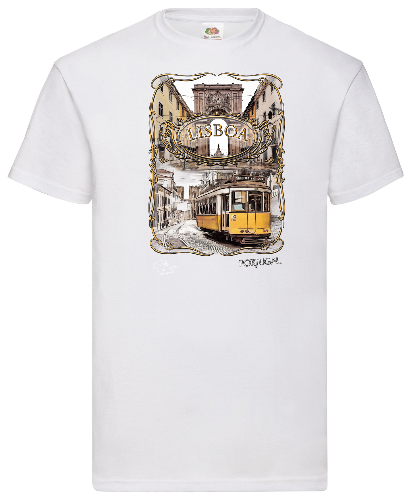 T-shirt Gold