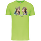 T-Shirt Algodão Biológico King and Queen Óbidos