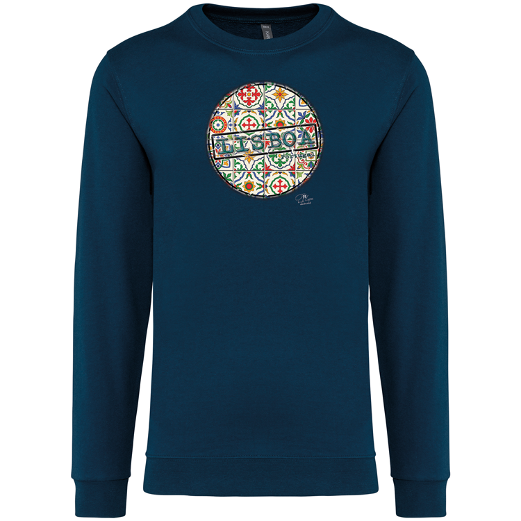 Sweatshirt Kariban sem Capuz Pin Lisboa