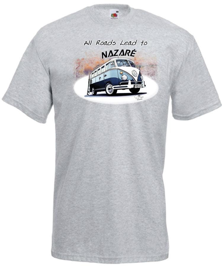 T-shirt All Roads Lead to Nazaré