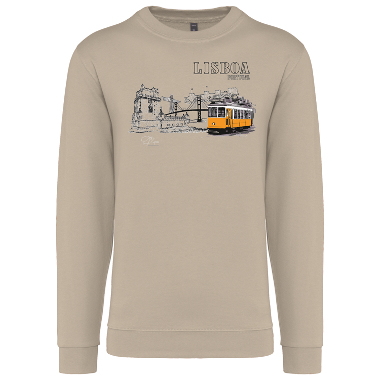 Sweatshirt Kariban sem Capuz Monumentos Lisboa