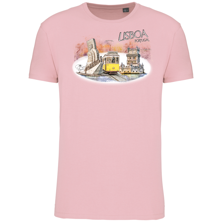 T-Shirt Algodão Biológico Monumentos Belém