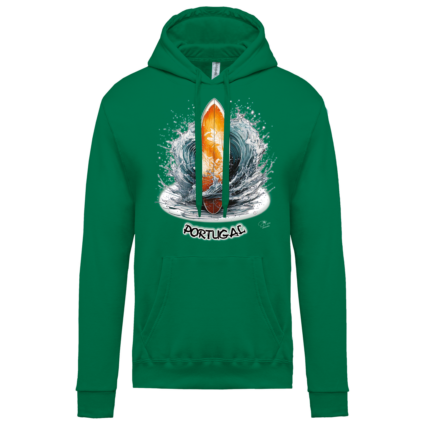 Sweatshirt Kariban com Capuz Prancha Portugal