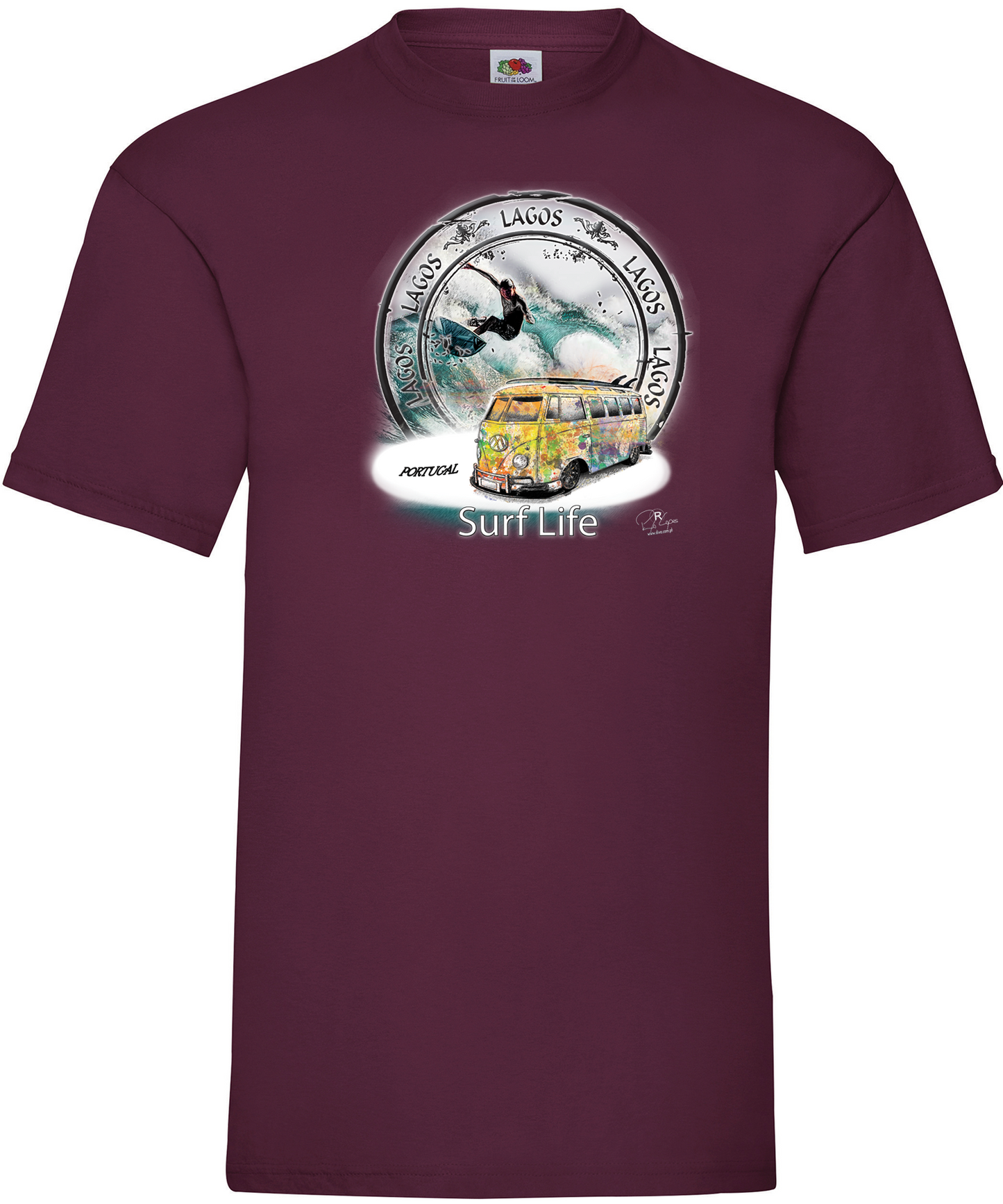T-shirt Surf Life Lagos