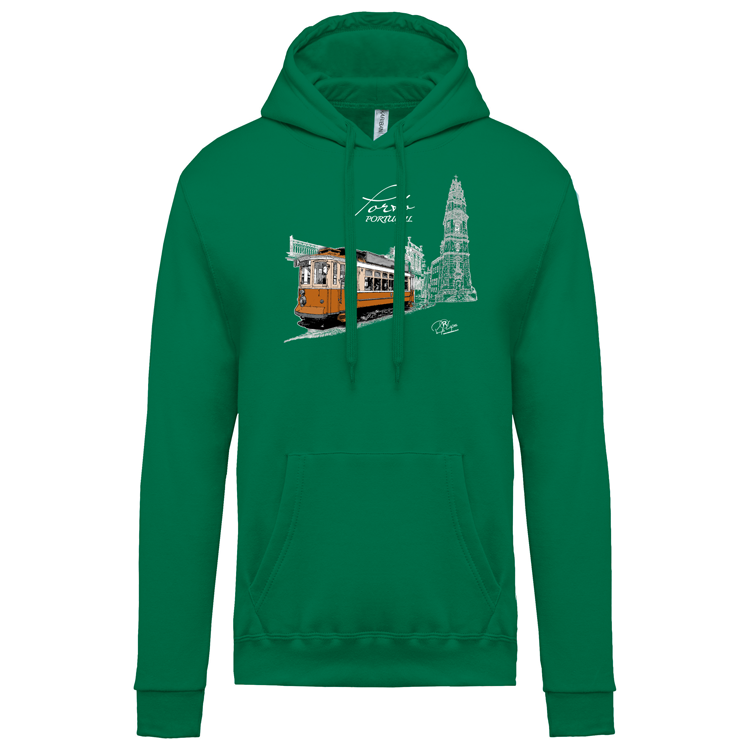 Sweatshirt Kariban com Capuz Clérigos