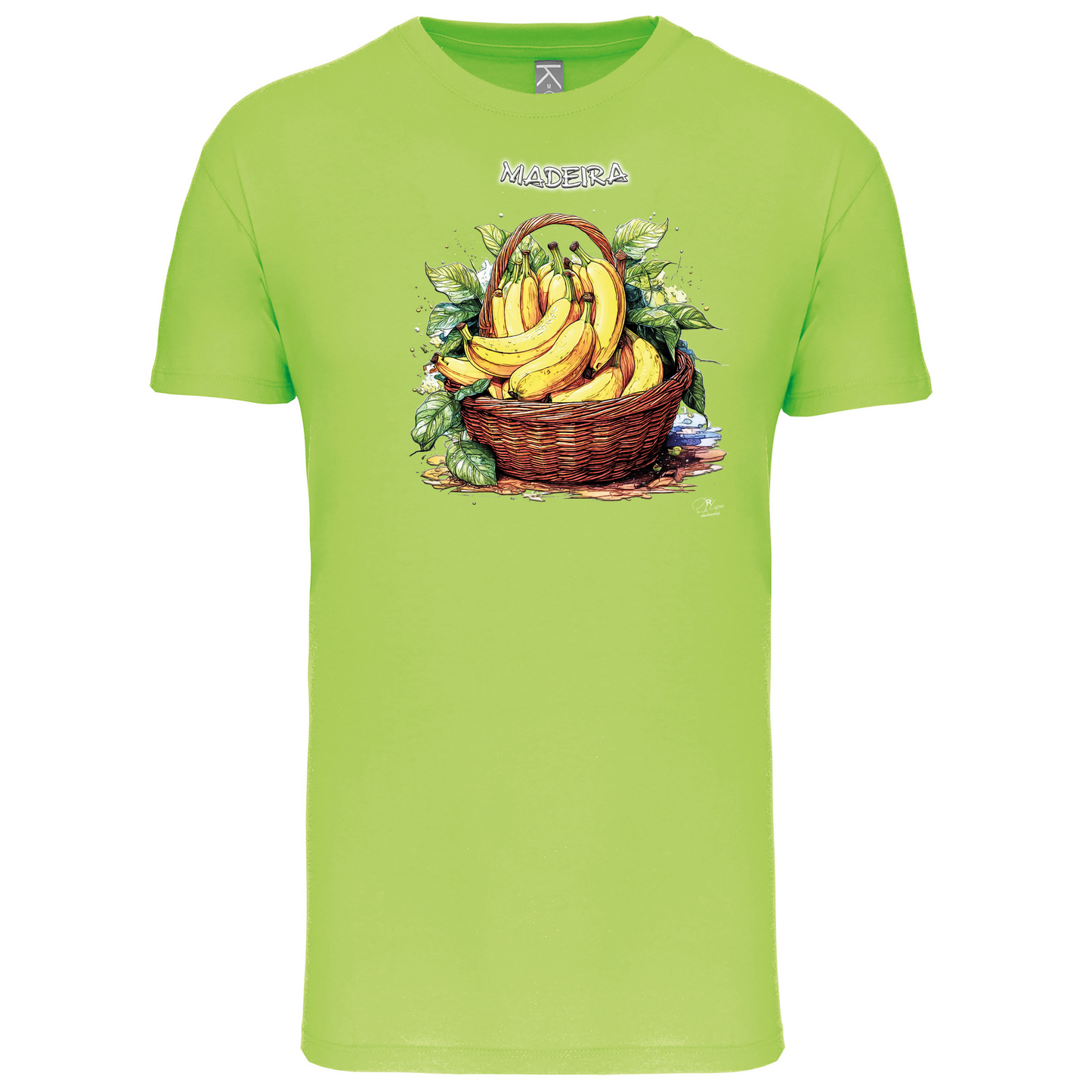 T-Shirt Algodão Biológico Cesto Bananas