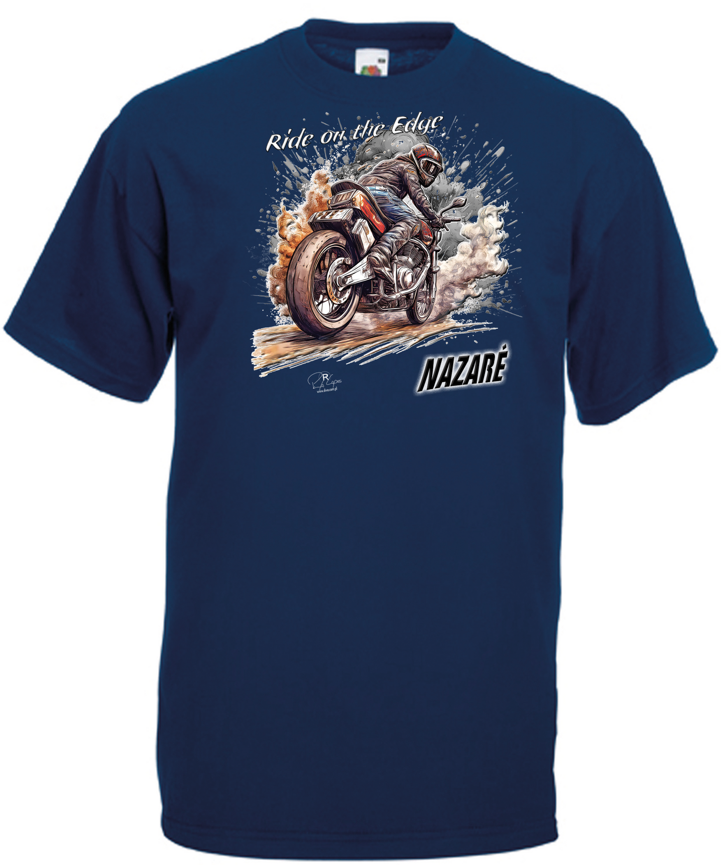 T-shirt Ride on the Edge Nazaré