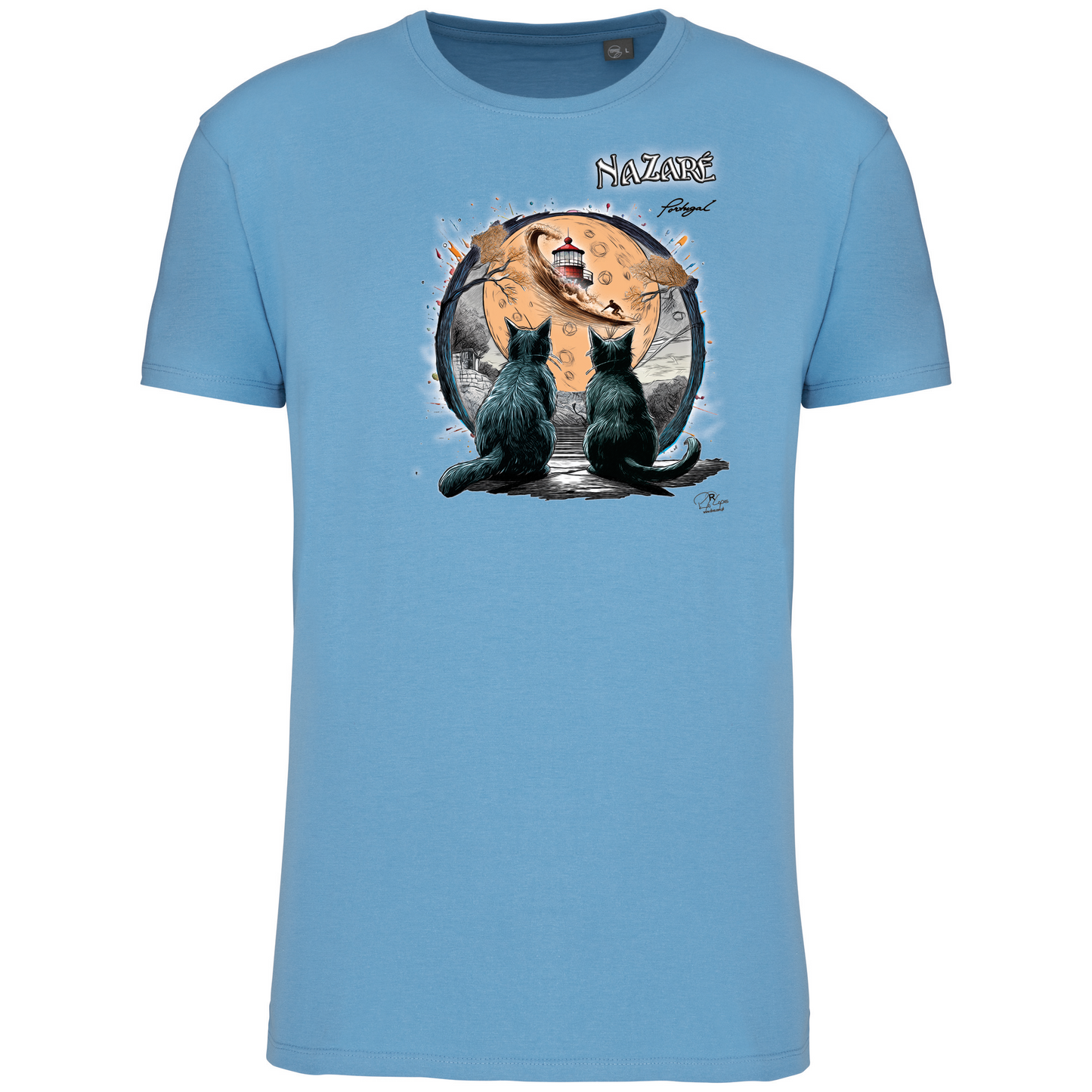 T-Shirt Algodão Biológico Luar Nazaré