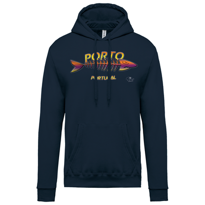 Sweatshirt Kariban com Capuz Espinha Porto