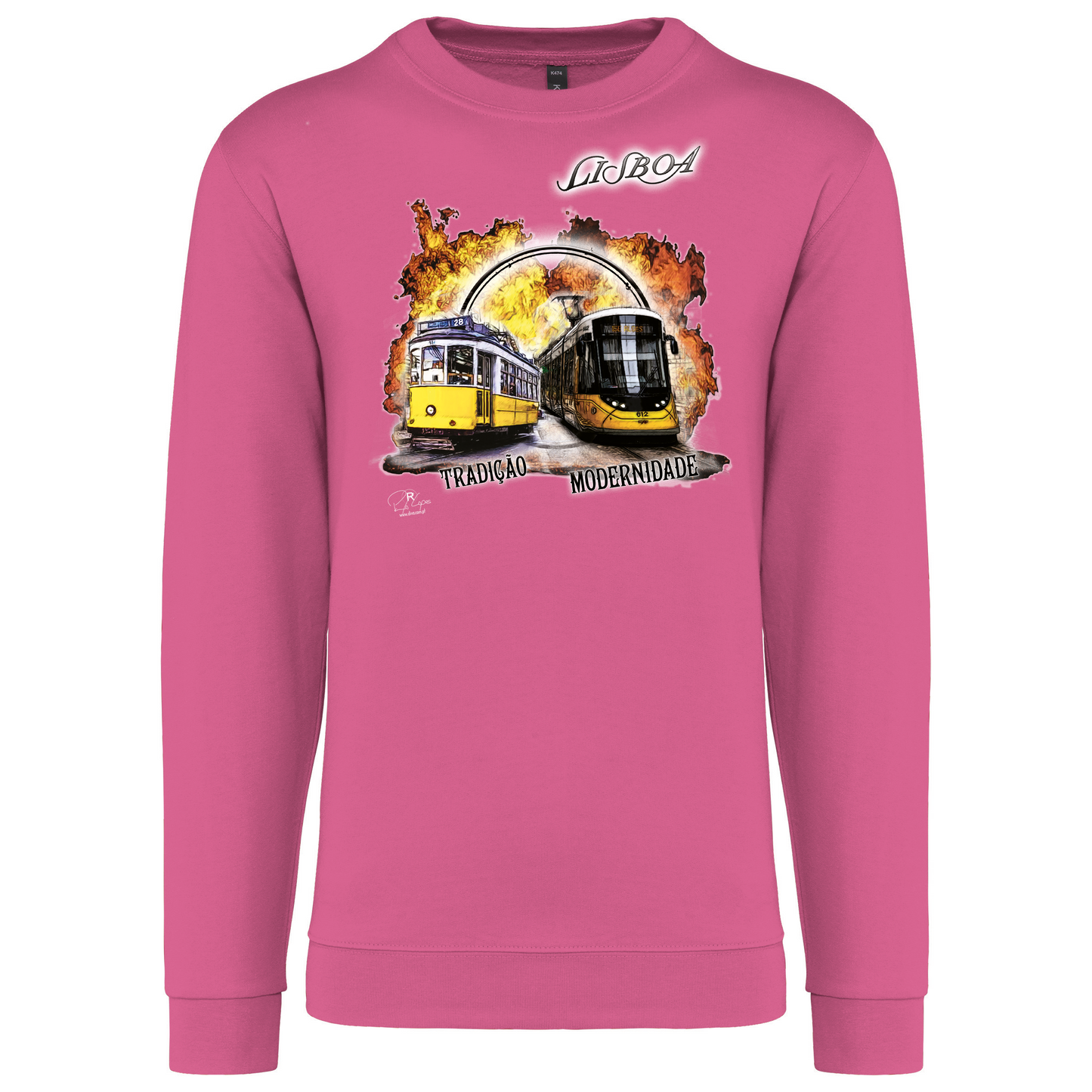 Sweatshirt Kariban sem Capuz Tradição e Modernidade