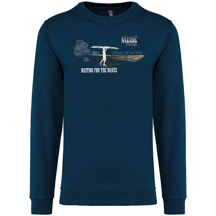 Sweatshirt Kariban sem Capuz Praia do Norte