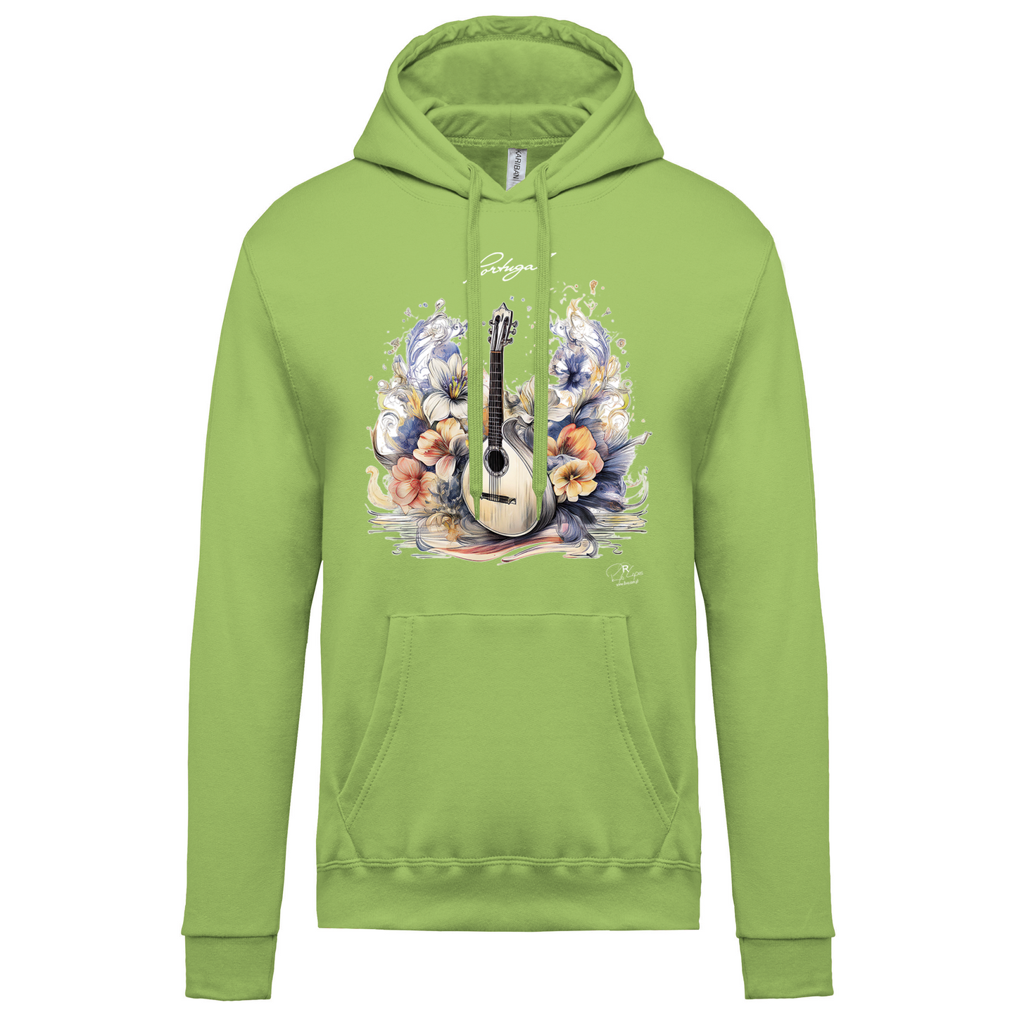 Sweatshirt Kariban com Capuz Guitarra Portuguesa