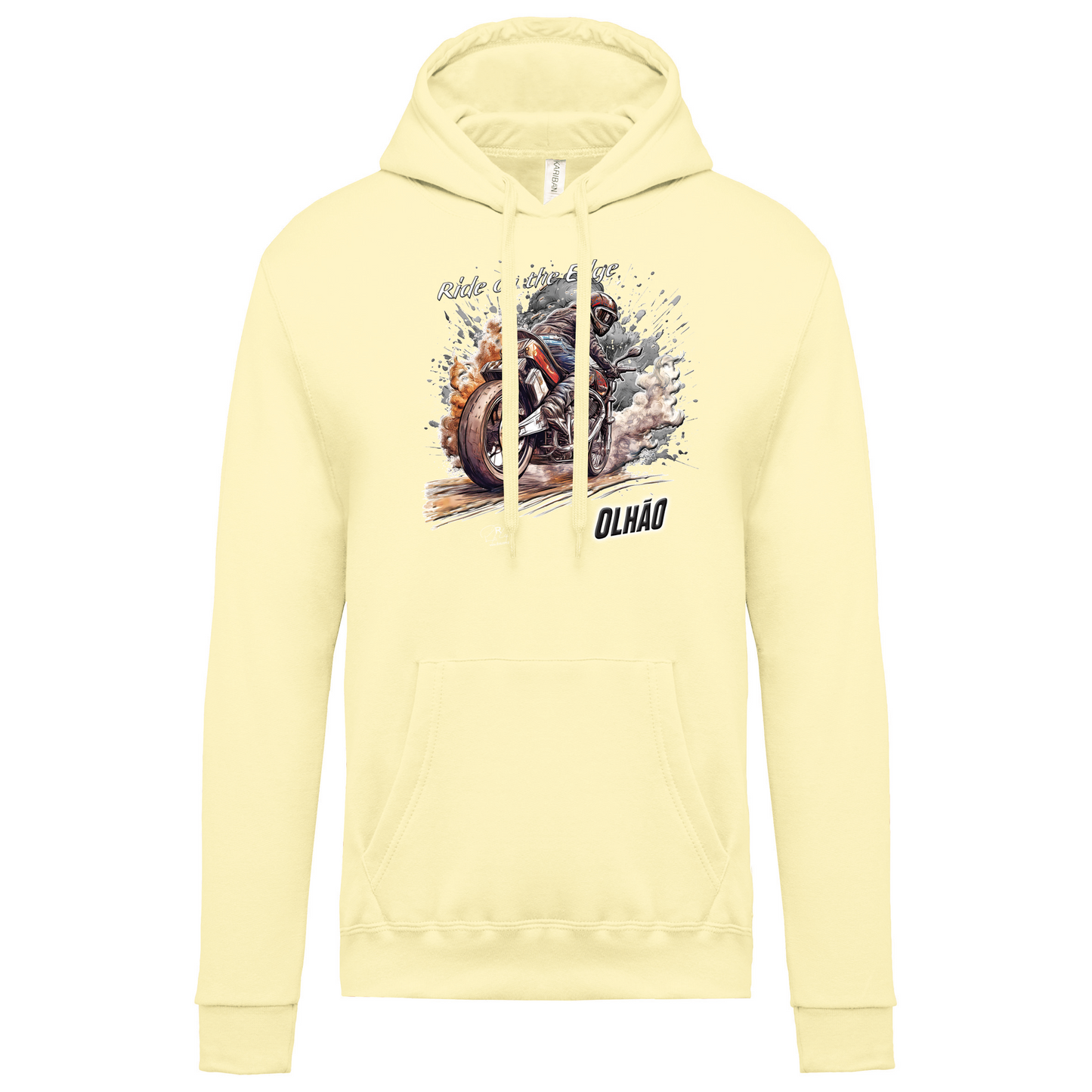 Sweatshirt Kariban com Capuz Ride on the Edge Olhão