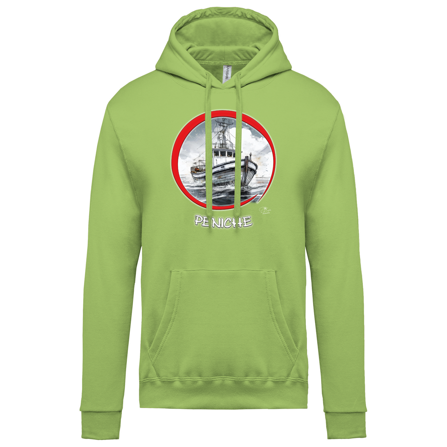 Sweatshirt Kariban com Capuz Traineira Peniche