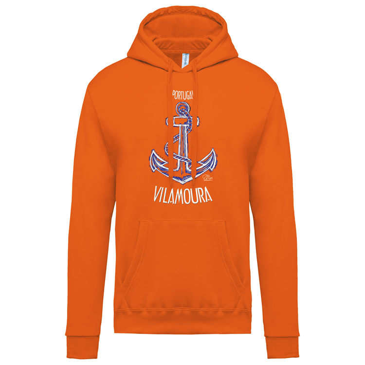 Sweatshirt Kariban com Capuz Âncora Vilamoura