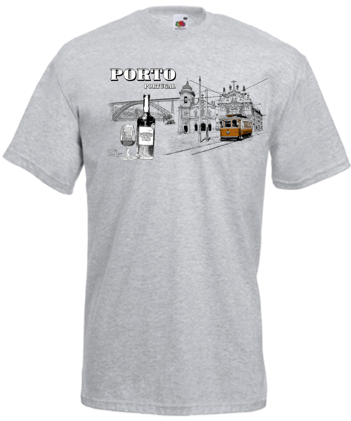 T-shirt Monumentos Porto