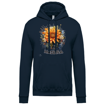 Sweatshirt Kariban com Capuz Arranjo Floral 1