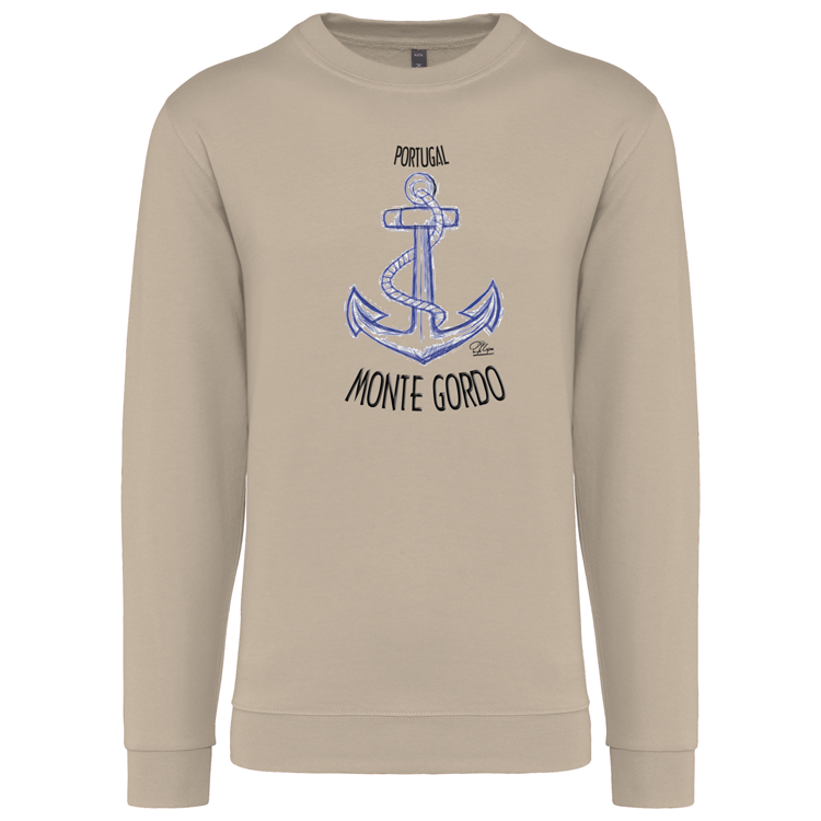 Sweatshirt Kariban sem Capuz Âncora Monte Gordo