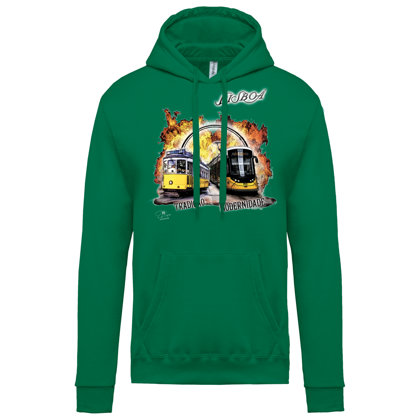 Sweatshirt Kariban com Capuz Tradição e Modernidade