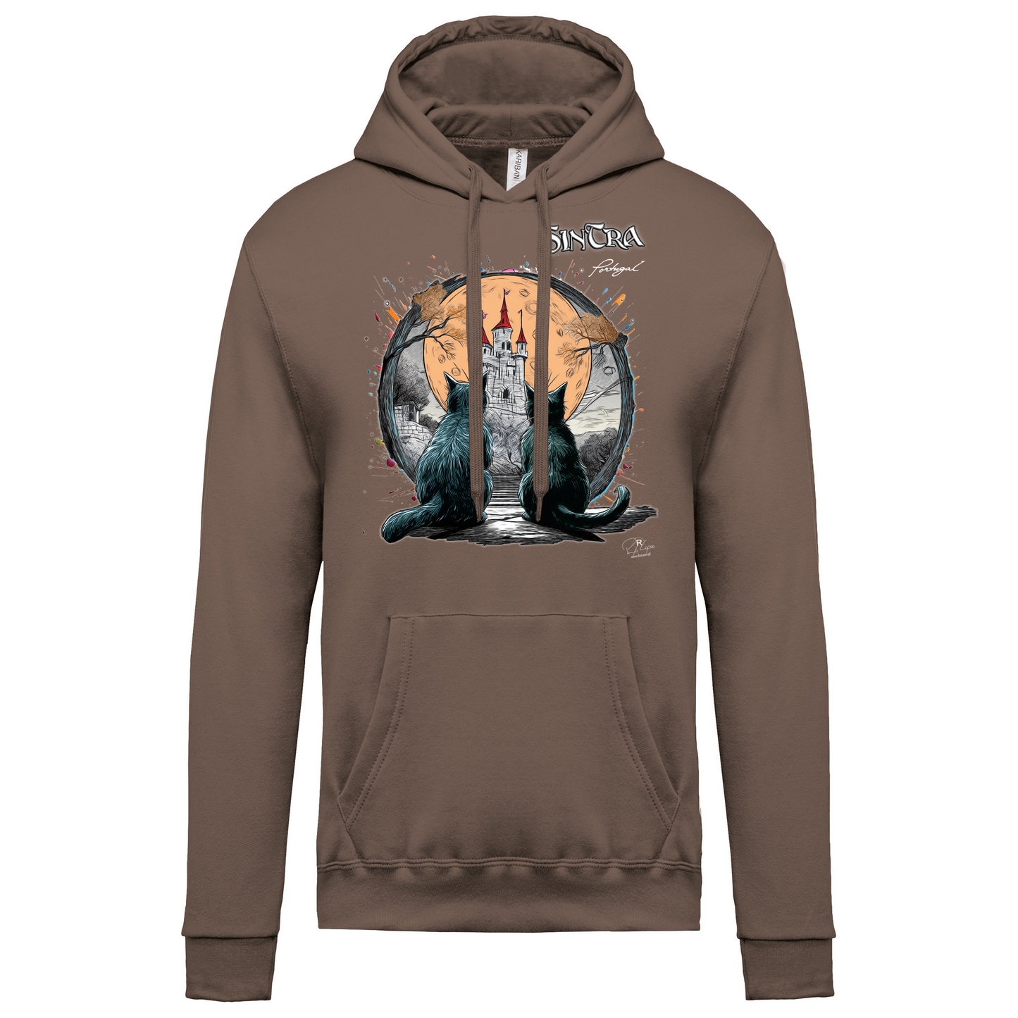 Sweatshirt Kariban com Capuz Luar Sintra