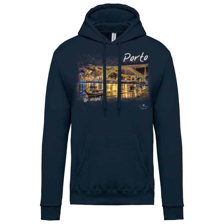 Sweatshirt Kariban com Capuz Porto by Night