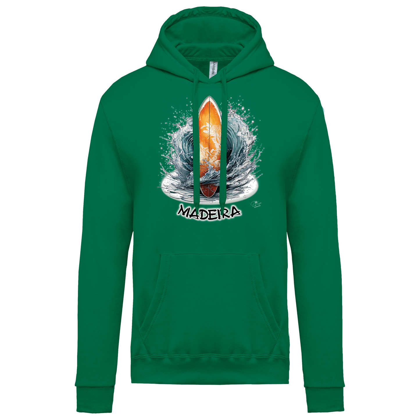 Sweatshirt Kariban com Capuz Prancha Madeira