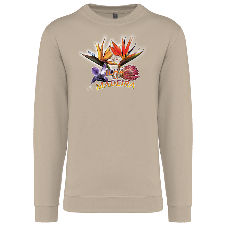Sweatshirt Kariban sem Capuz Estrelícias