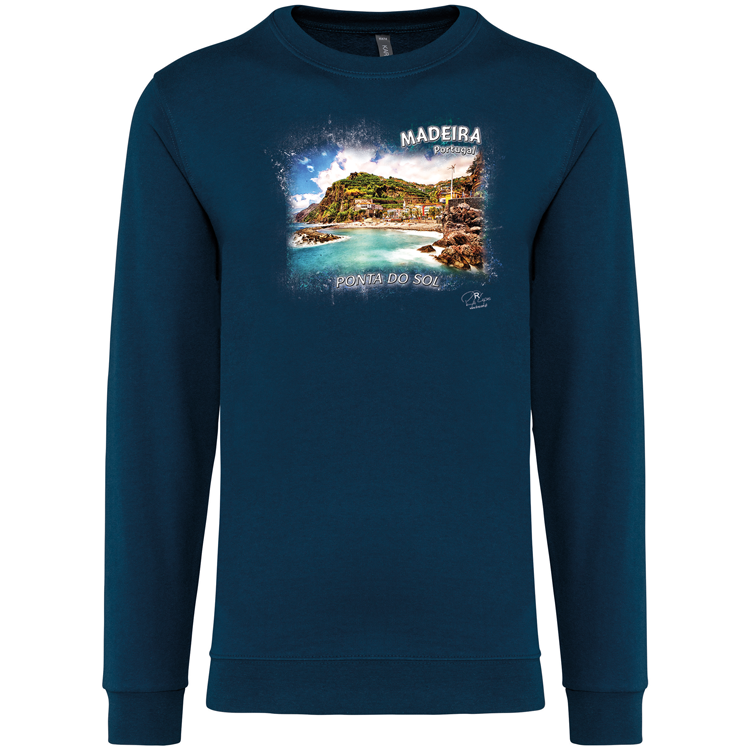 Sweatshirt Kariban sem Capuz Ponta do Sol