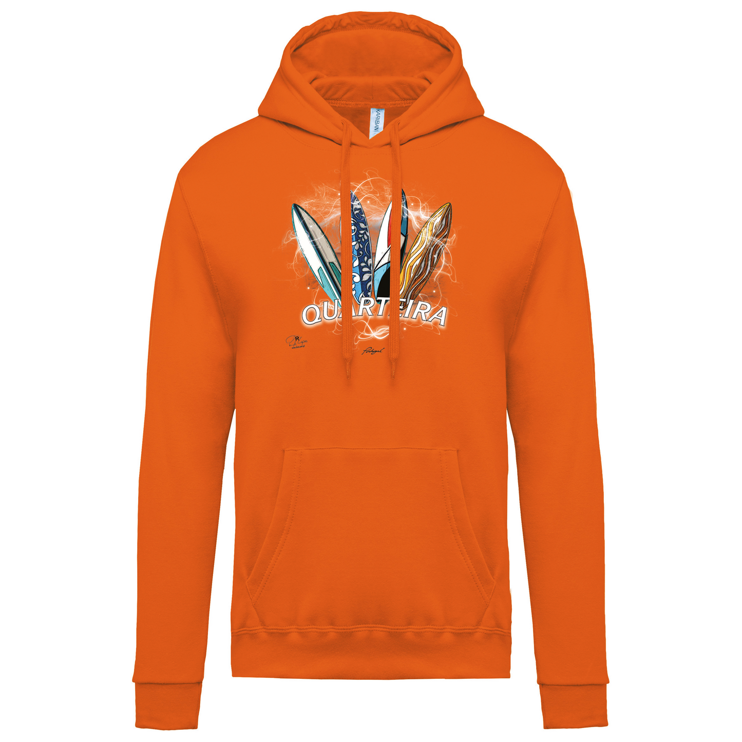 Sweatshirt Kariban com Capuz Surfboards Quarteira