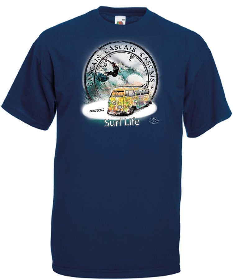 T-shirt Surf Life Cascais