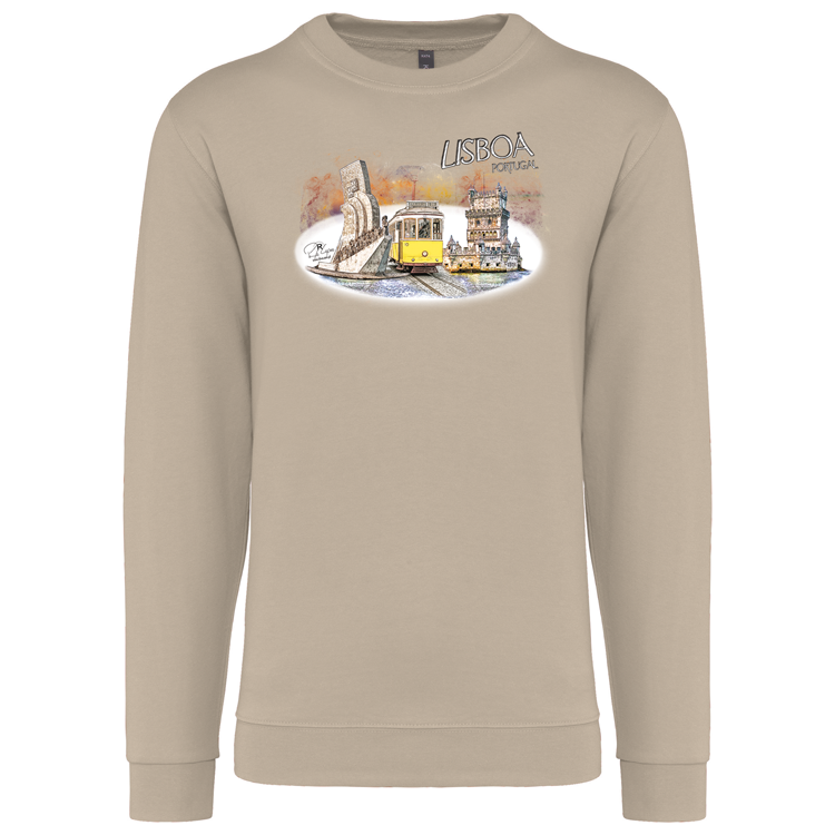 Sweatshirt Kariban sem Capuz Monumentos Belém