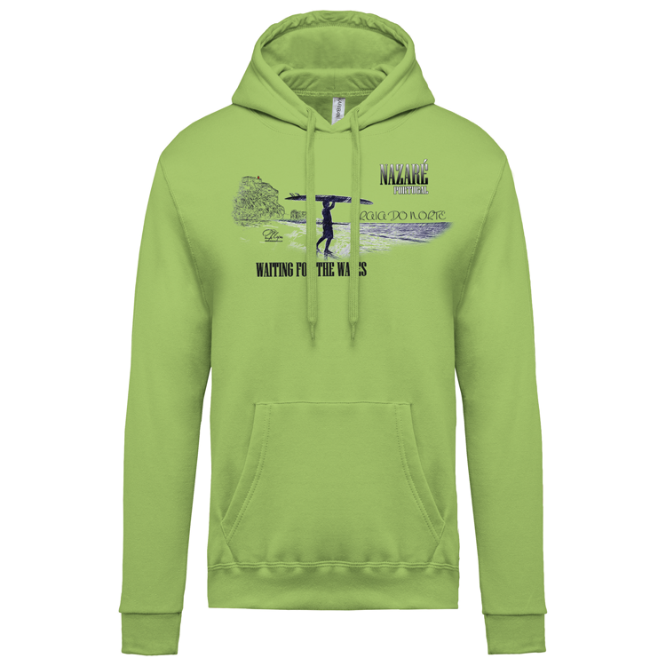 Sweatshirt Kariban com Capuz Praia do Norte