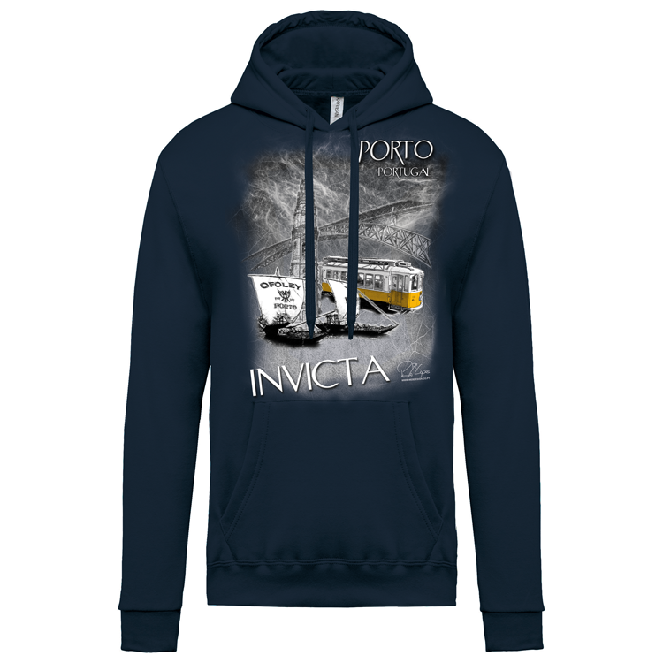 Sweatshirt Kariban com Capuz Invicta